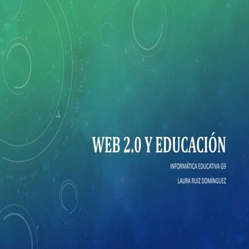 Web 2.0 Informática Educativa 