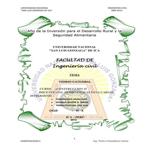  vidrio catedral 