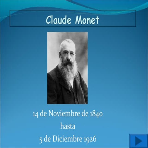 Trabajo claude monet  editar