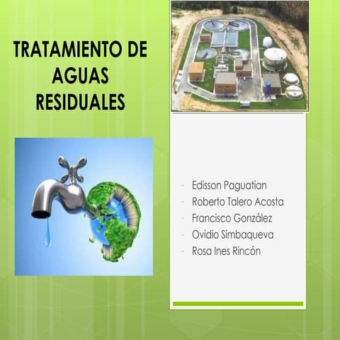 Tratamiento de aguas residuales