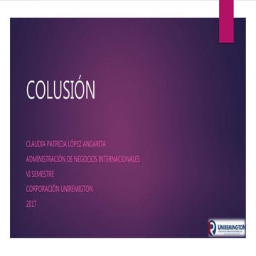 Que es colusion | PPTX