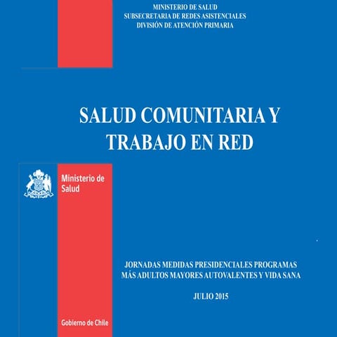 Trabajo comunitario y en red