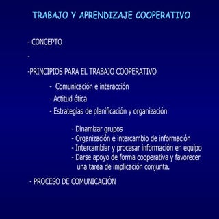 Trabajo Cooperativo