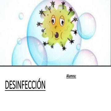DESINFECCIÓN