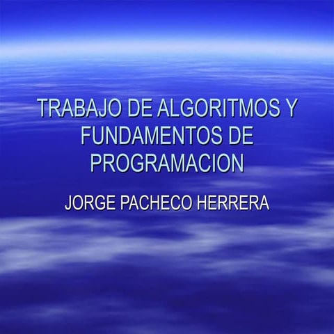 Sentencias de control en java | PPTX