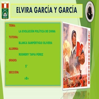 La evoluciòn poìlitica de chile