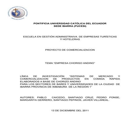 Trabajo de comercializacion