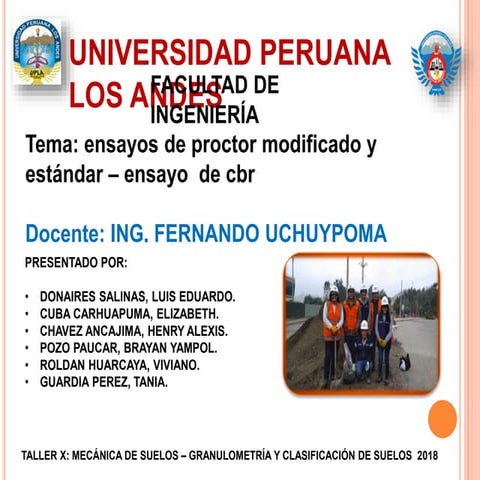 ensayos de proctor estándar y modificado-ensayo de cbr 