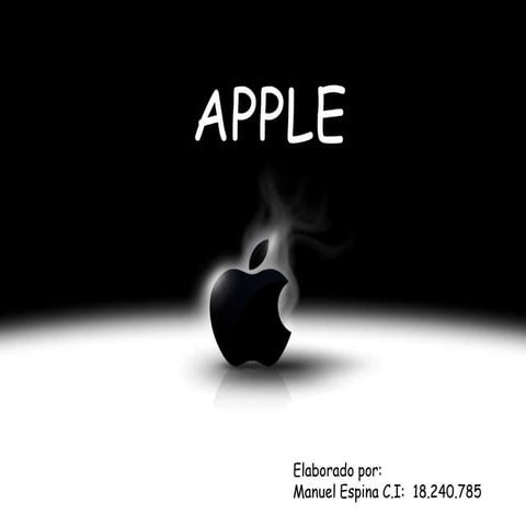Presentacion Apple | PPTX