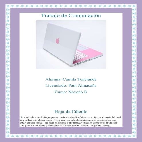 Trabajo de computación