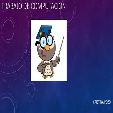 Trabajo de computacion