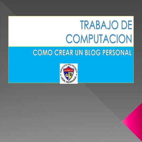 Trabajo de computacion