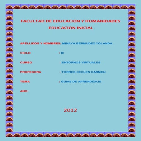 Trabajo de entornos_minaya