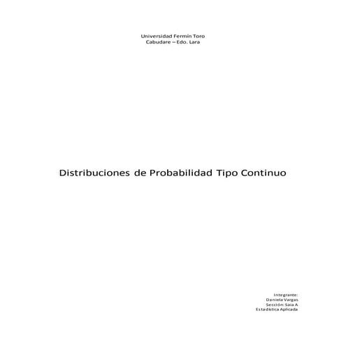 Trabajo de estadistica