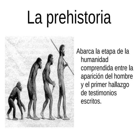 La prehistoria en Extremadura