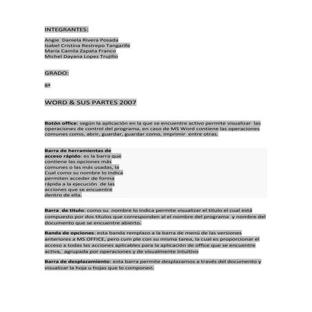 Trabajo de informatica