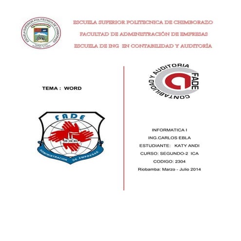 Trabajo de informatica secciones