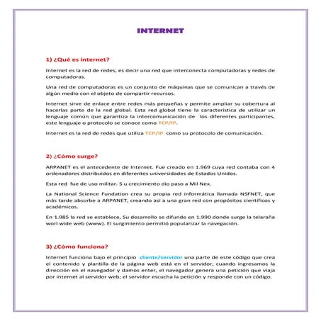 Trabajo de internet adry