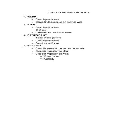 Trabajo de investigacion