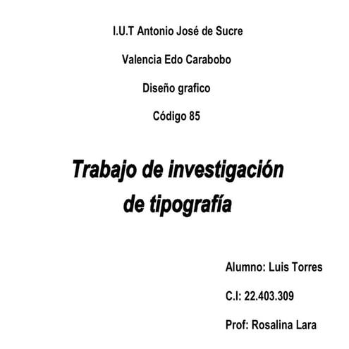 Trabajo de investigacion coler