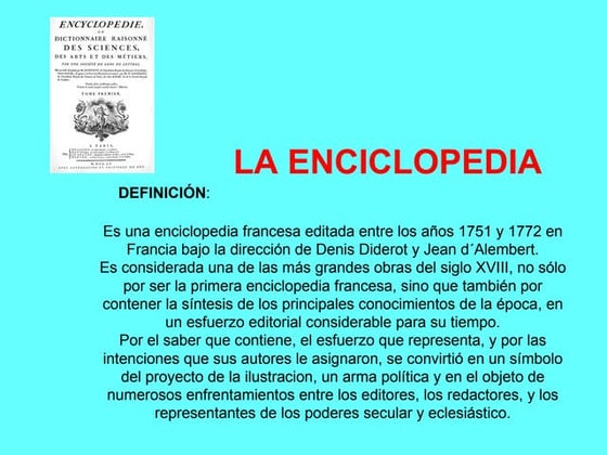 Enciclopedia Definicin Significado De Enciclopedia Enciclopedia