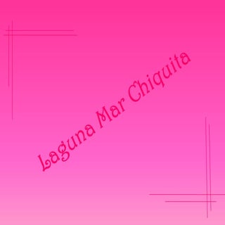 Trabajo de la laguna 