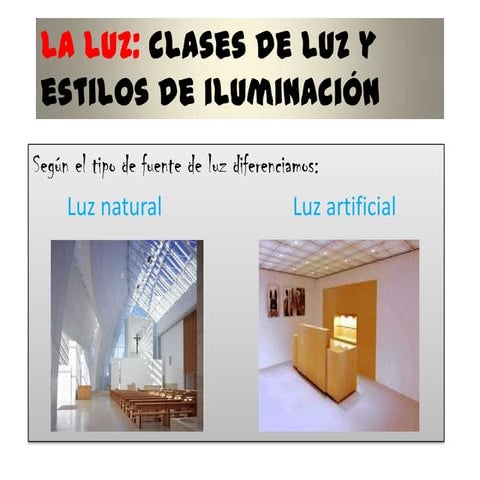 Trabajo de la luz