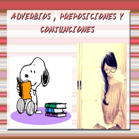 Las palabras invariables