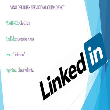 Trabajo de linkedin (christian cobeñas rivas)