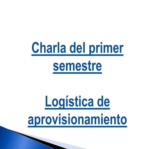 Logistica de Aprovizxionamiento