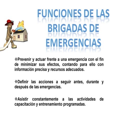 Equipamiento de las brigadas | DOCX