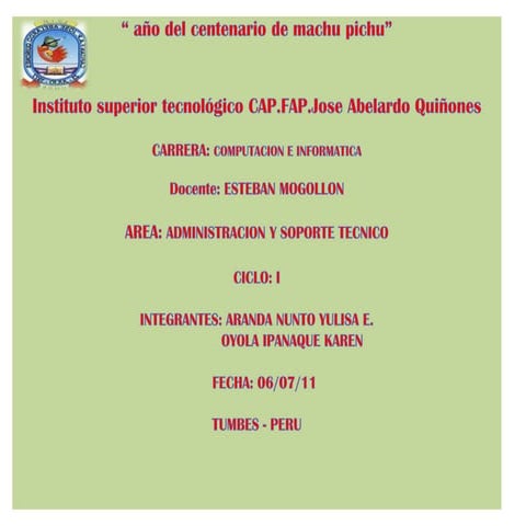 Trabajo de mogollon de informatica de corrales