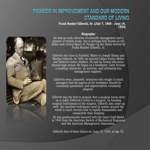Frank Bunker Gilbreth