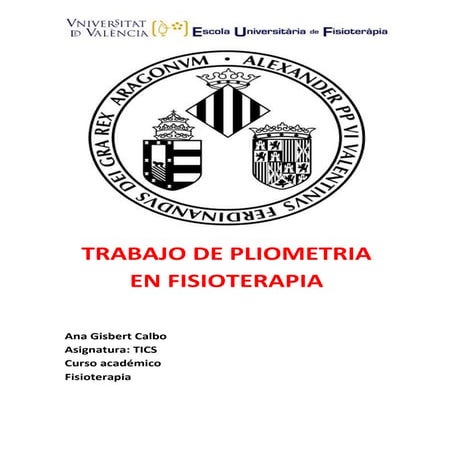 Trabajo de pliometria en fisioterapia