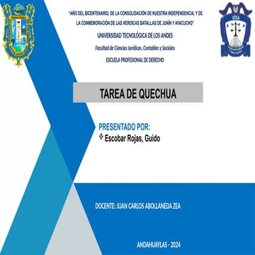 TRABAJO DE QUECHUA GUIDO ESCOBAR - 4.pptx