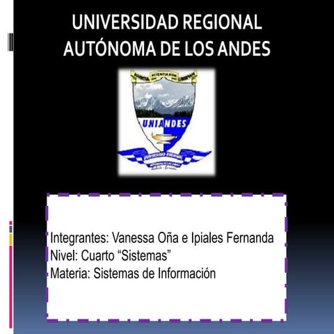 Trabajo de sistemas de informacion