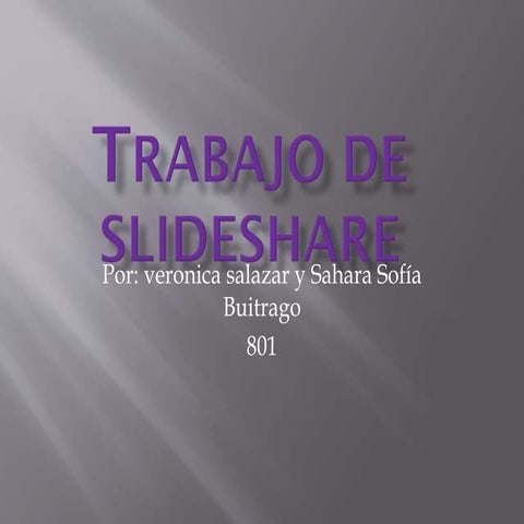 Trabajo de slideshare