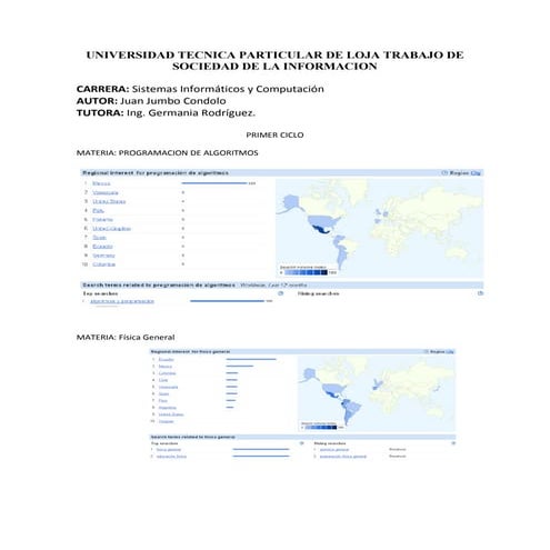 Trabajo De Sociedad De La Informacion