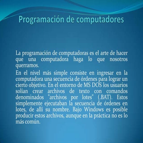 Trabajo de software