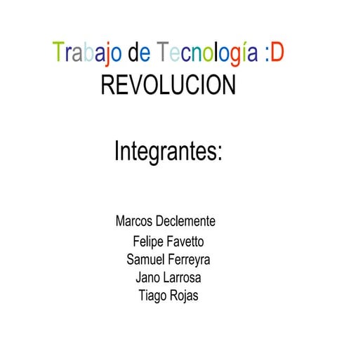 Trabajo de tecnología 1