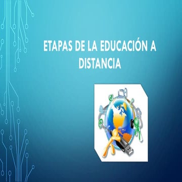 Generaciones de la educación a distancia 