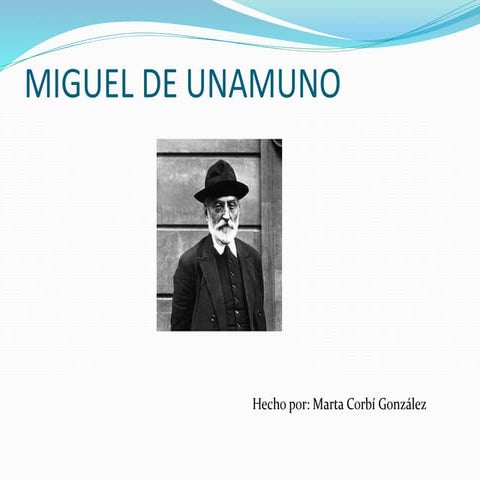 Miguel de Unamuno