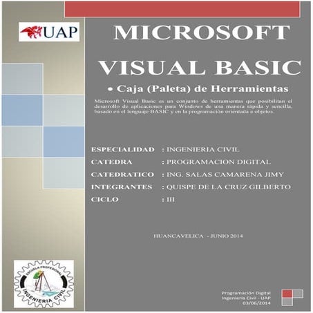 visuyal basic - barra de herramientas