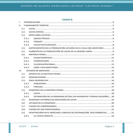 PLANTA LECHERA WANKA