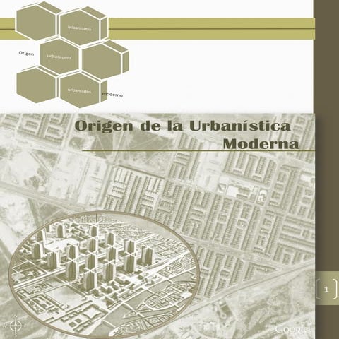 Trabajo el origen de la urbanistica moderna