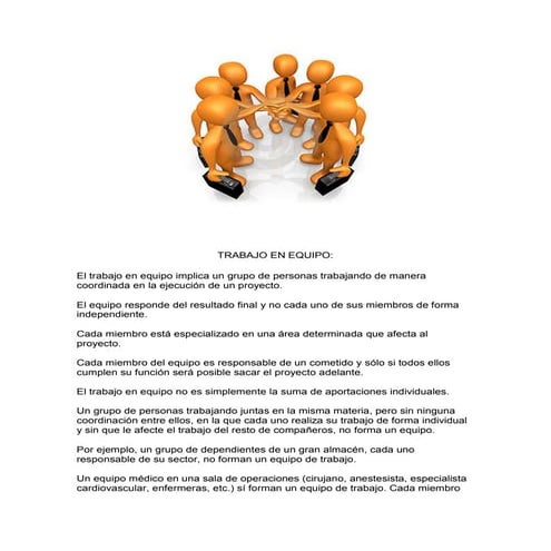Trabajo en equipo