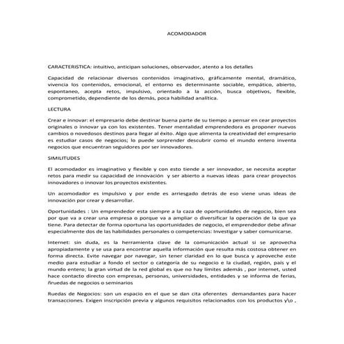 ACOMODADOR-TRABAJO EN GRUPO