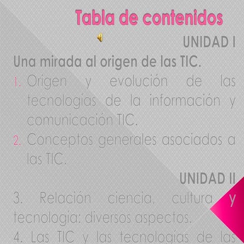 Trabajo en power point sobre las tic | PPTX