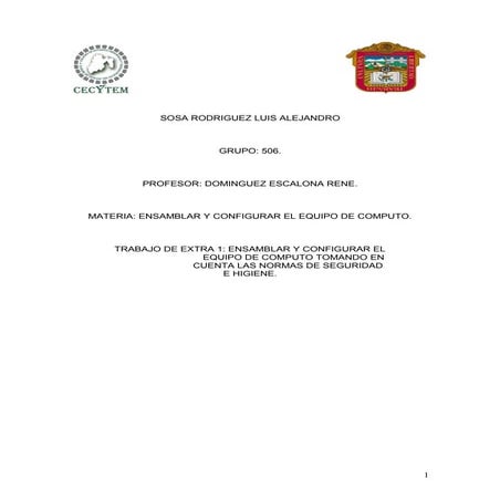 Trabajo escrito luis alejandro sosa rodriguez.