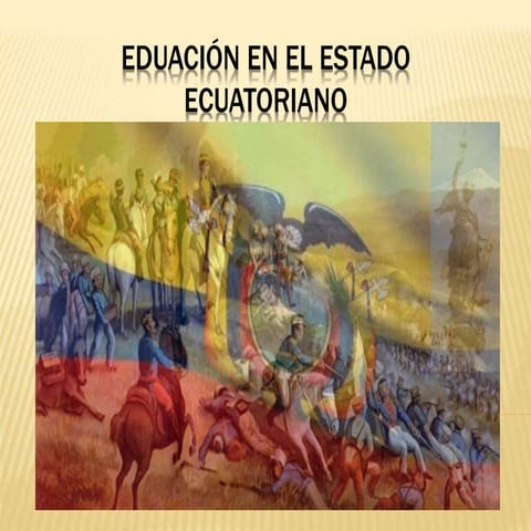 Historia de la Educación en el Ecuador por Cristian Hermosa